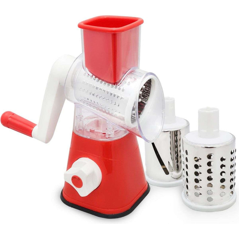 Rallador Manual Cortador De Frutas Verduras Multiuso