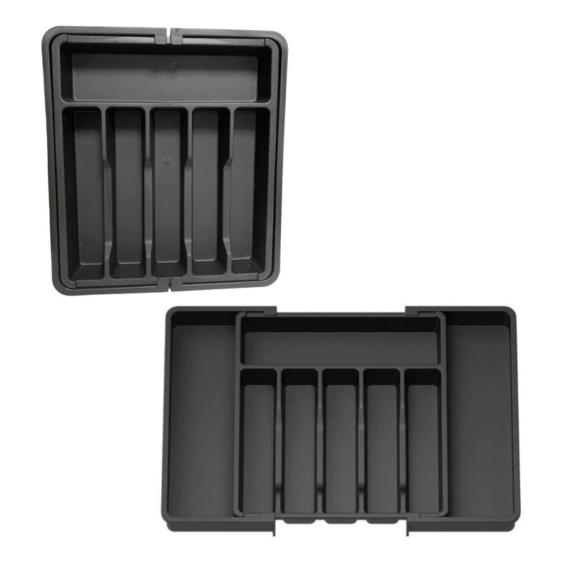 Cubiertero De Plastico Extensible 57x38x5cm Organizador