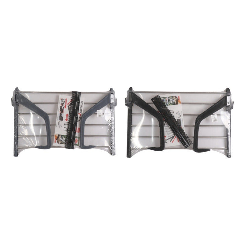 X2 Tender Tendedero Ropa Balcon Ventana Colgar Plegable