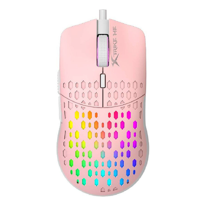 Mouse Gamer Con Cable 6 Botones Luz Rgb