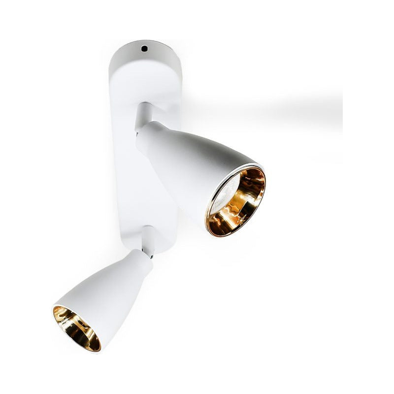 Foco Pared Techo Aplique Luminaria Lampara Blanco