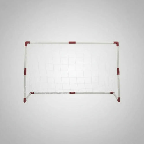 Arco Fútbol Infantil Pvc Pelota Inflador 97x64x35cm Portería Aleatorio