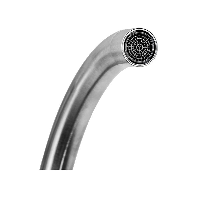 Monocomando Cocina Cuello Cisne Canilla Mesada Grifo Metal