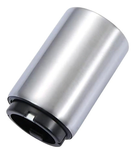 Destapador Tapas Botellas Magnetico Abre Botella Plateado