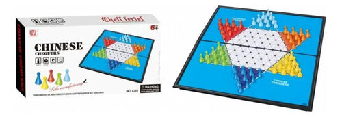 Damas Chinas Magnetico Plegable Juego De Mesa 30x30cm