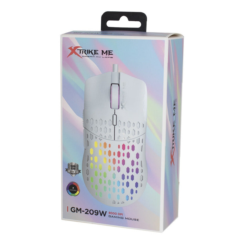 Mouse Gamer Con Cable 6 Botones Luz Rgb