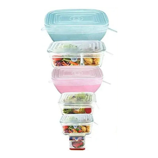 X6 Tapas Silicona Adaptables Para Recipientes