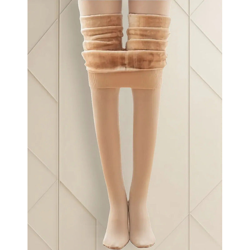 Medias Termicas Mujer Can Can Leggins Corderito Talle Unico