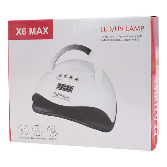 Lampara Secador De Uñas Cabina Uv 45 Led Con Soporte Celular