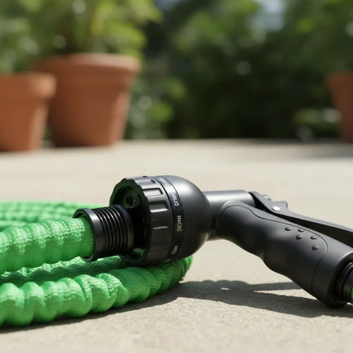 Manguera Extensible 30mts Rociador Multiuso Jardín Pistola Aleatorio