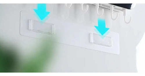 Organizador Cubiertos Utensilios Cocina De Plastico Colgante Aleatorio