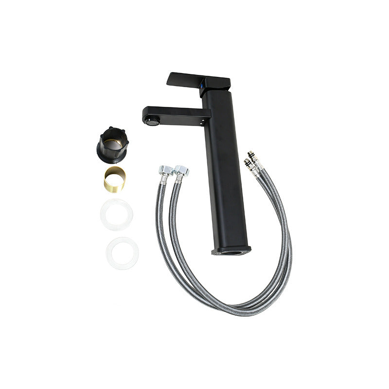 Canilla Negra Para Lavatorio Baño Monocomando Mezcladora