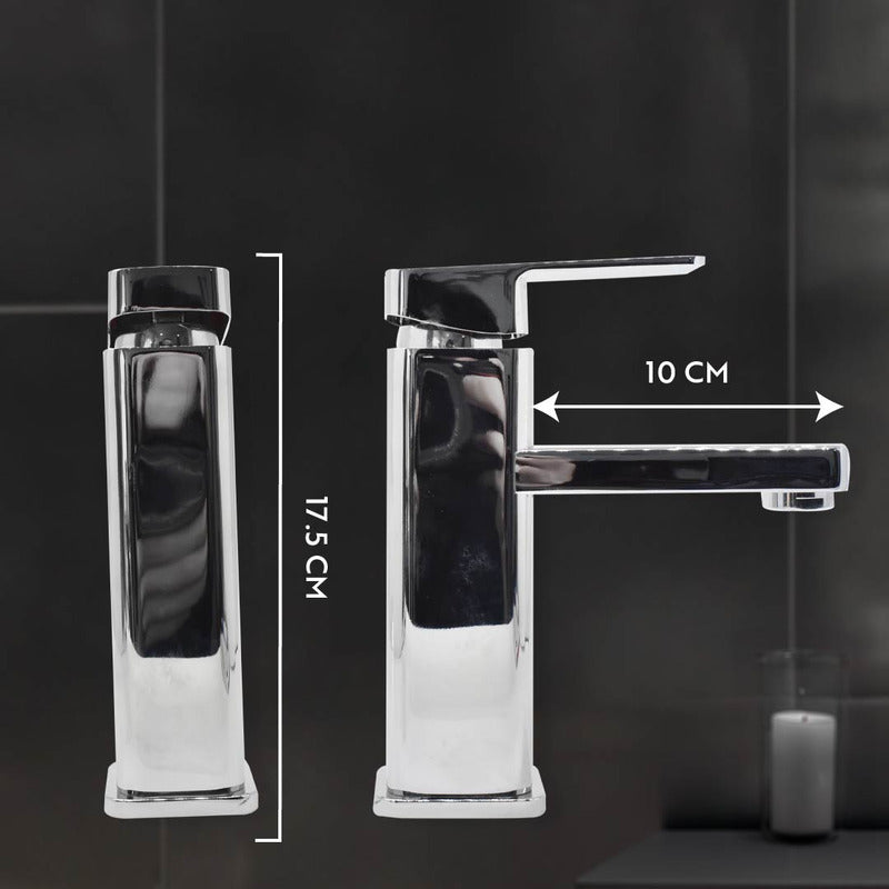 Canilla Tubular Para Lavatorio Baño Monocomando Pileta Grifo