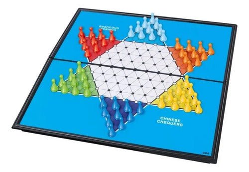 Damas Chinas Magnetico Plegable Juego De Mesa 30x30cm