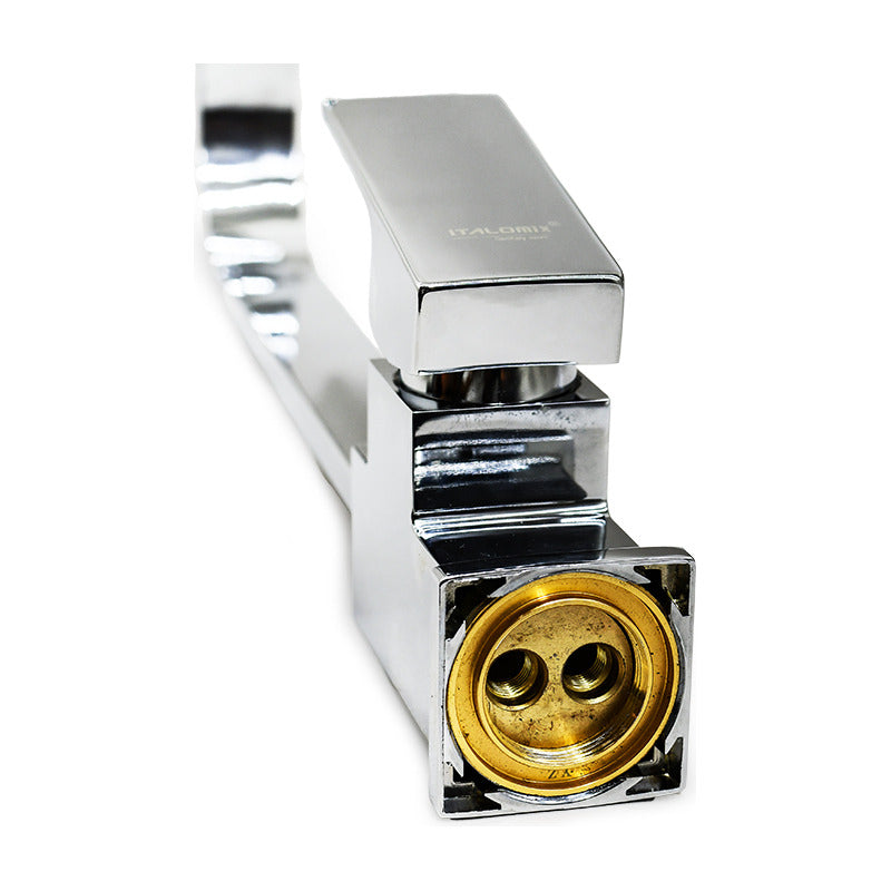 Grifo Mesada Monocomando Chato Canilla Cocina + Colillas