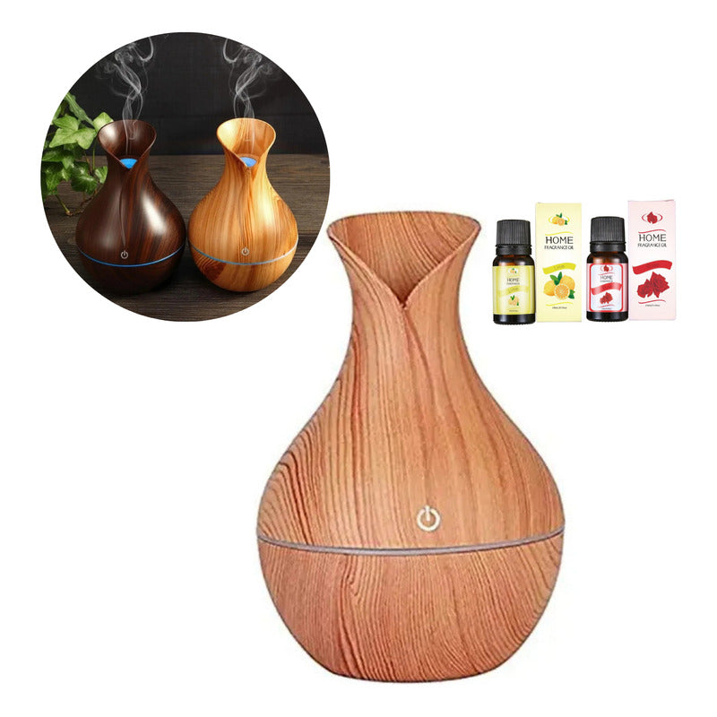 Humidificador Perfumador Ambiente Aromatizador + 2 Aceites
