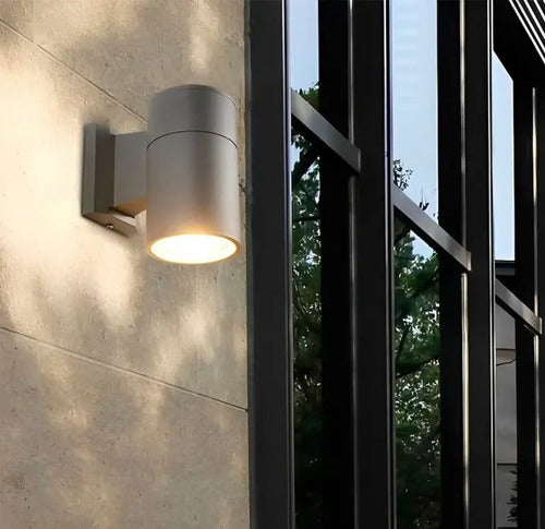 Foco Pared Aplique Exterior Lampara Unidireccional Luminaria