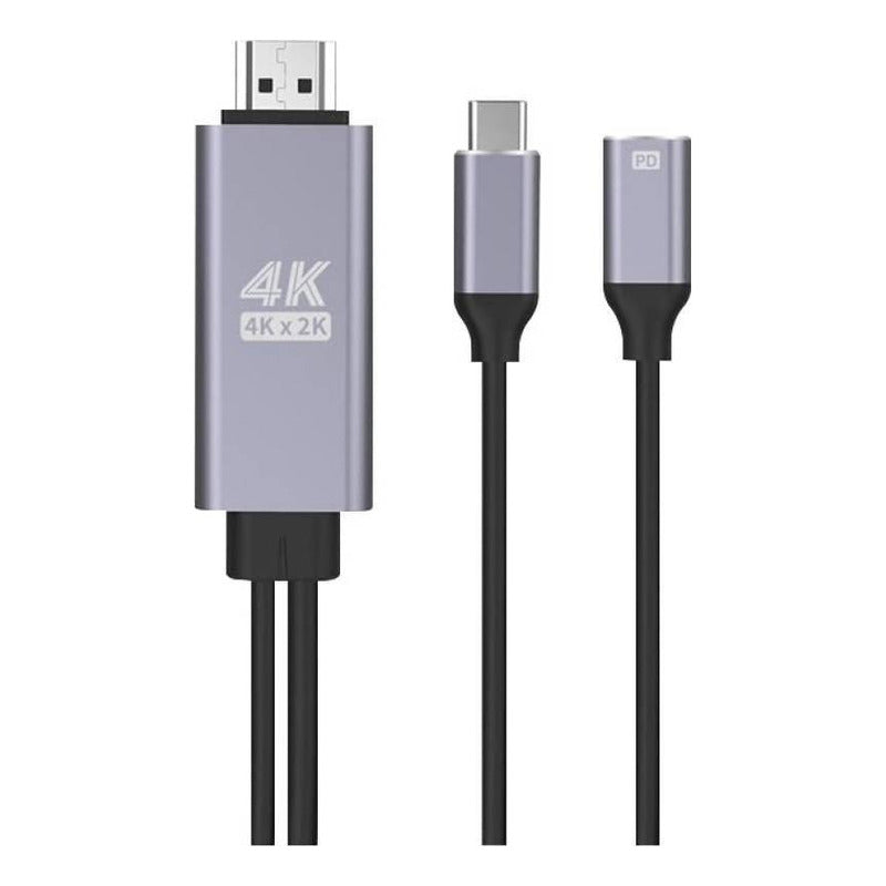 Cable De Audio Y Video Tipo C A Hdmi