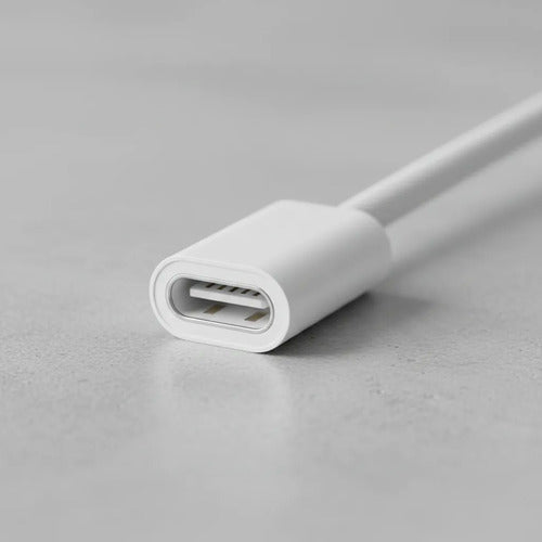 Cable Datos Tipo C A Tipo C 60w Carga Rapida 1m Ios Usb C Blanco