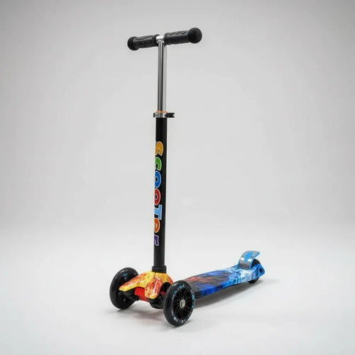 Tripatín Scooter Infantil 50kg Luces Ruedas Regulable Aleatorio