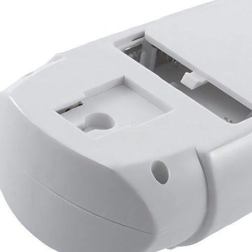 Alarma Con Sensor De Movimiento 110db Con 2 Controles Remoto Blanco