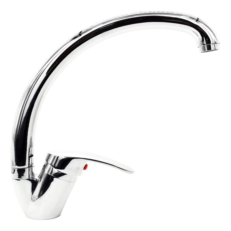 Monocomando Mesada Canilla Grifo Cocina Metal + Colillas