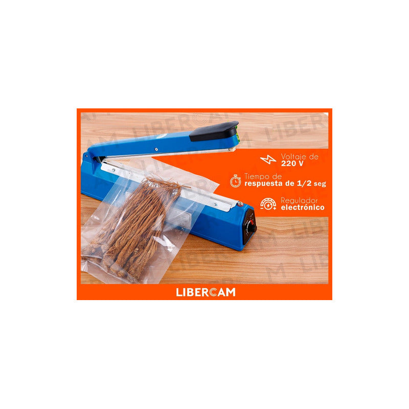 Selladora De Bolsa Spica Selladora Rsel-40 Color Azul