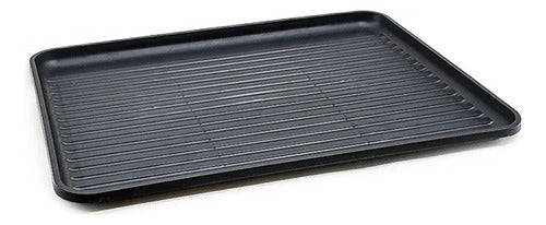 Seca Platos Escurridor De Vajilla Dos Niveles Cubiertos Negro