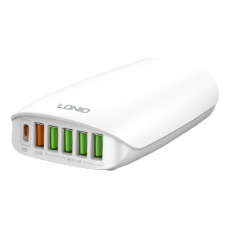 Cargador Pared Usb + Usb Tipo C Carga Super Rapida 65w