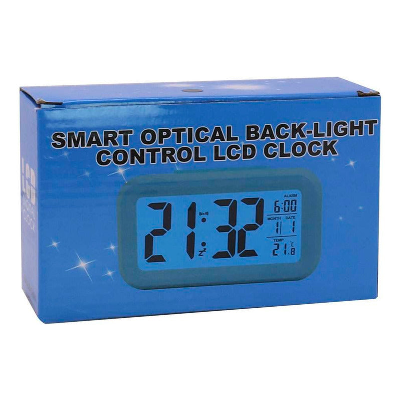 Reloj Despertador Rectangular Con Numeros Grandes