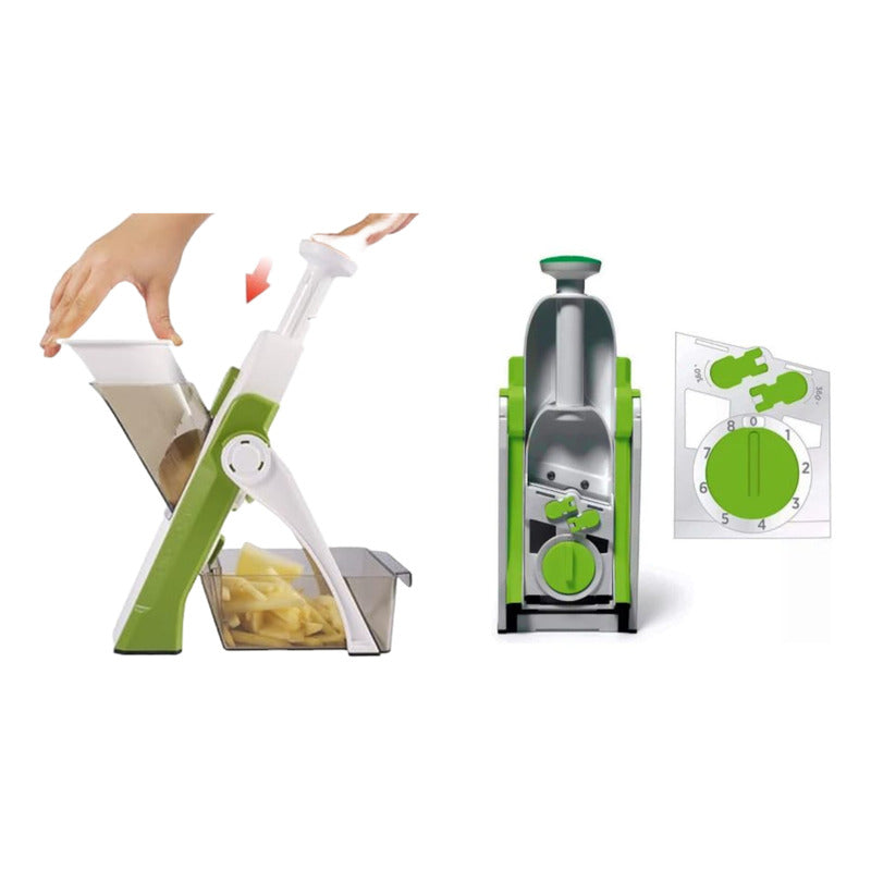 Cortador Verduras Vegetales Frutas Papas Rebanador Manual
