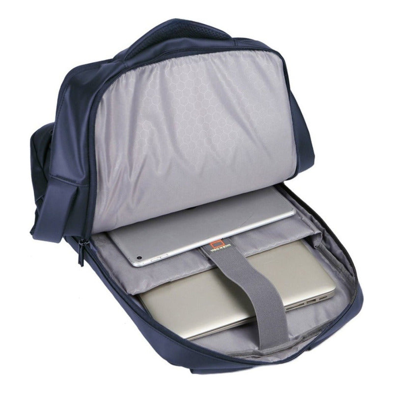 Mochila Imperpeable Para Viaje Con Puerto Usb 42x30x14cm