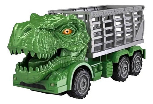 Auto A Control Remoto Con Luces Led Diseño Dinosaurio Aleatorio
