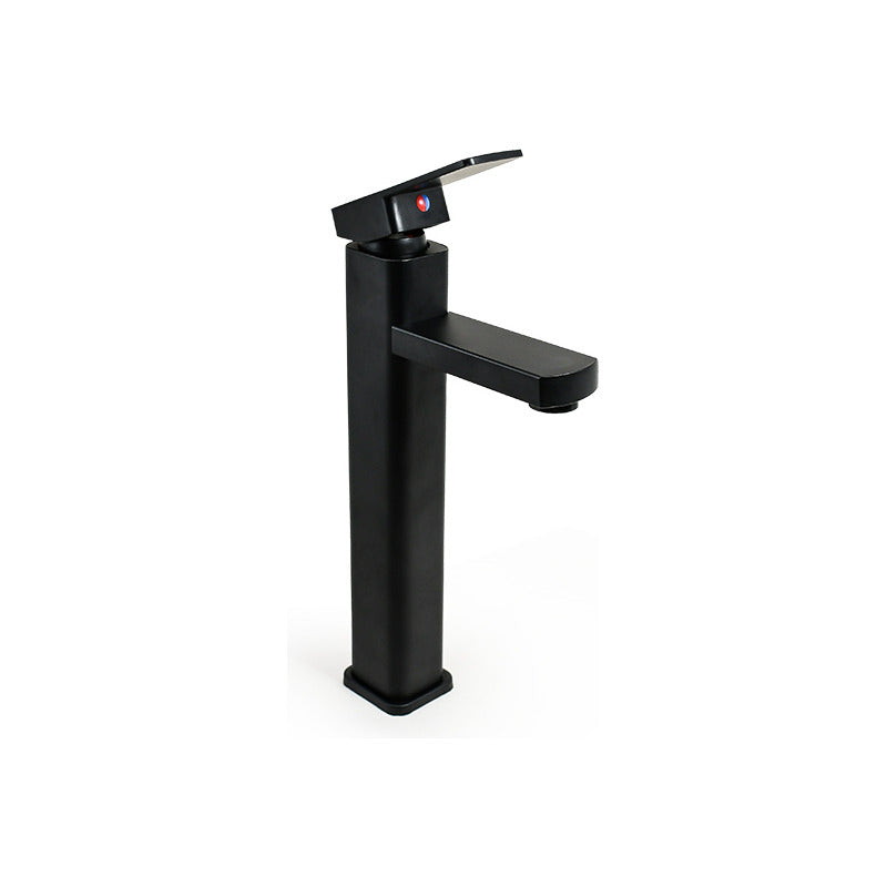 Canilla Negra Para Lavatorio Baño Monocomando Mezcladora