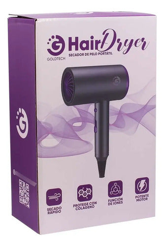 Secador De Pelo Portatil 1000w