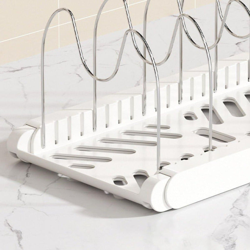Organizador De Ollas Sartenes Tapas Extensible Cocina