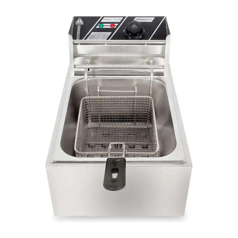 Freidora De Aceite Electrica Acero Inoxidable 6 Litros 2500w