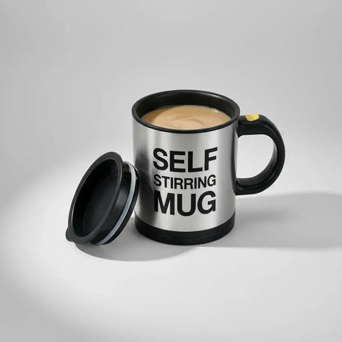 Taza Mezcladora Automatica Termica Batidora Tapa Hermetica Verde
