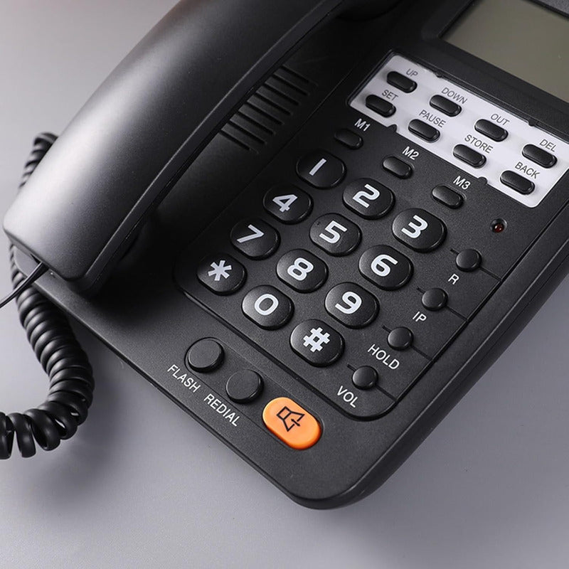 Telefono Fijo Numeros Grandes Con Captor De Llamadas