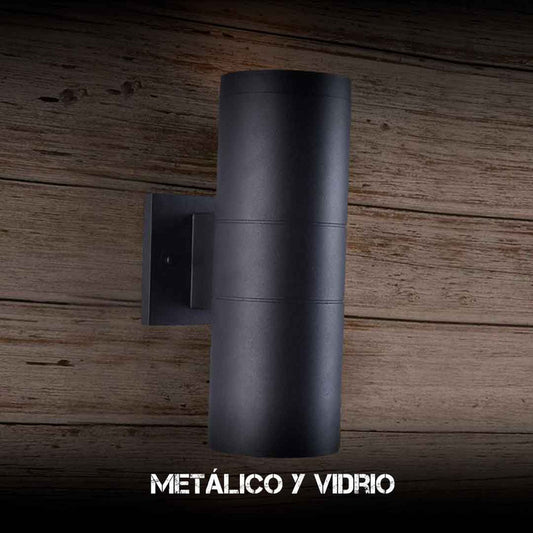 Aplique Pared Exterior Luminaria Lampara Bidireccional Foco