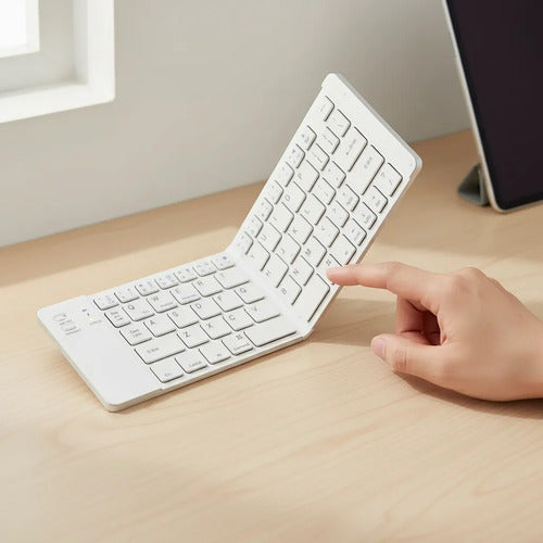 Teclado Inalambrico Plegable Pc Bluetooth Portatil Tablet Aleatorio - 3 Colores Español