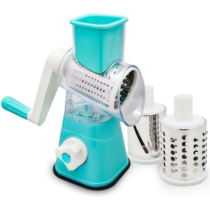 Rallador Manual Cortador De Frutas Verduras Multiuso