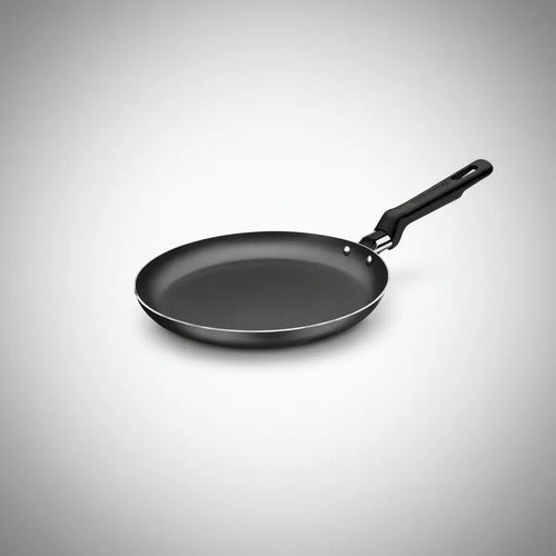 Sartén Hot Cake Antiadherente Mango Térmico Panqueques 22cm Negro