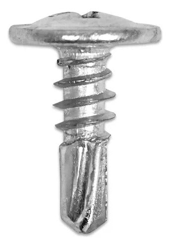Tornillo T1 Punta Mecha 4.2x13 1000 Unidades Cabeza Redonda