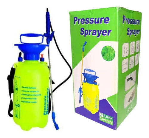 Botella Fumigador Pulverizador De Riego 3lts Varios