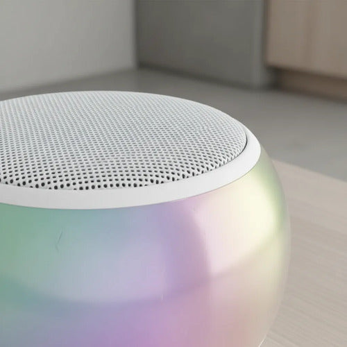 Parlante Portátil Bluetooth Tws Tf Fm Aux 3.5 Led Rgb 5w Aleatorio