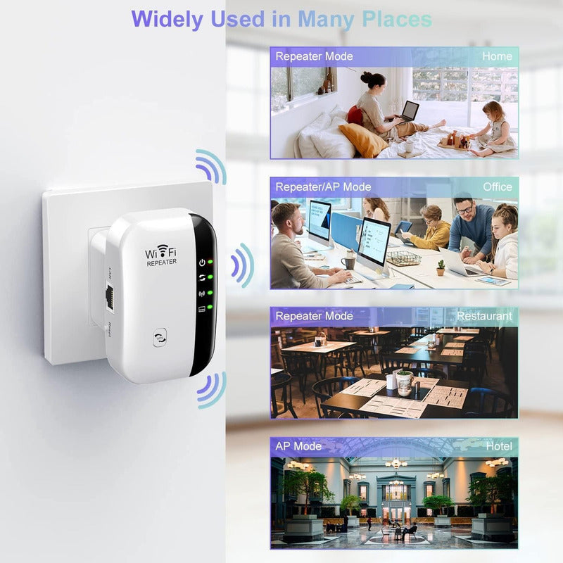 X2 Repetidor Wifi Inalambrico Amplificador Mejor Señal
