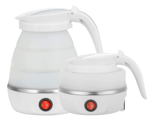 Jarra Electrica De Silicona Plegable Caldera 600ml Aleatorio
