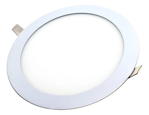 Artefacto Led Empotrable Led Life Lh-2011 Blanco 24w Techo