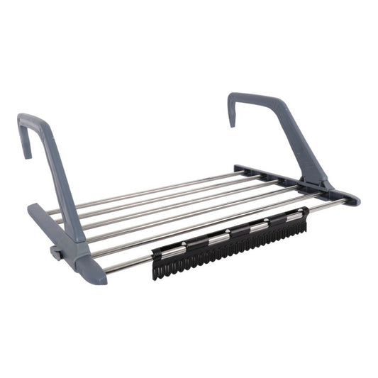 X2 Tender Tendedero Ropa Balcon Ventana Colgar Plegable